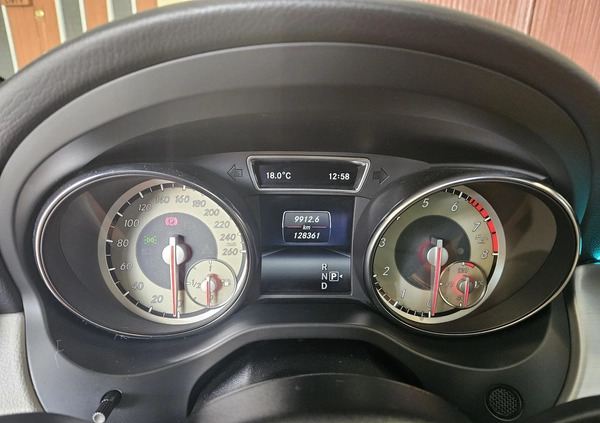 Mercedes-Benz CLA cena 82000 przebieg: 128300, rok produkcji 2015 z Kościan małe 352